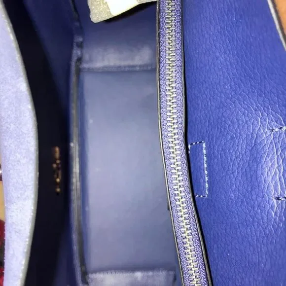 NWT Coach Hadley Convertible Crossbody Bag in True Navy - Picture 7 of 8